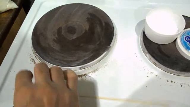 Наконец то я нашёл средство для очистки электроплиты