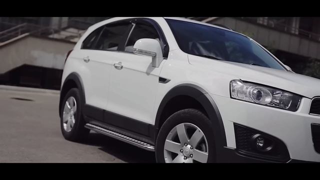 Chevrolet Captiva 2013-. Обвес из нержавейки. www.russtal-group.ru смотреть онлайн