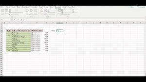 Automated Daily Task Tracker in Excel