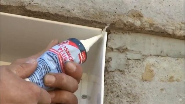 Монтаж пластикового откоса (снаружи) смотреть онлайн