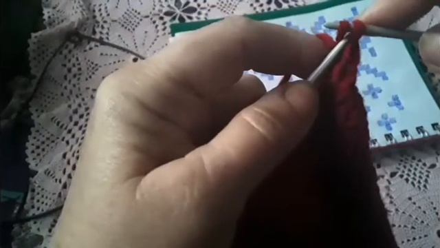 Свитер с оленями к Новому году. Часть 1.