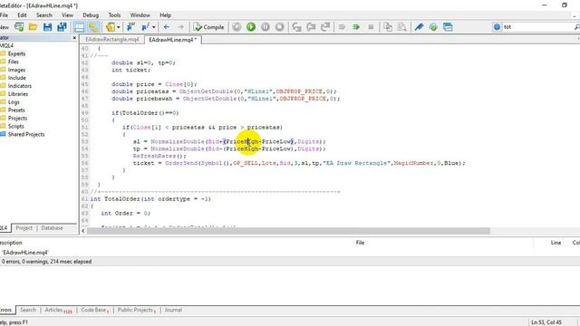 EA Draw Horizontal Line Auto Trade смотреть онлайн