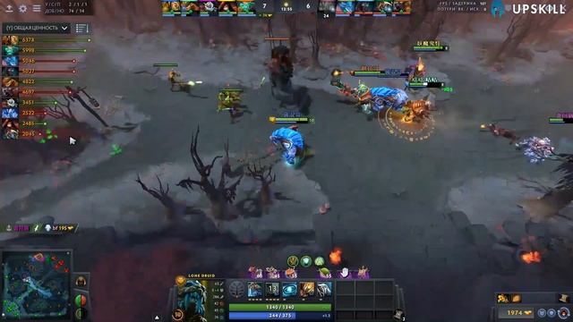 Dota 2 | ЧТО ТАКОЕ ФАСТ ПУШ? Учимся играть на LONE DRUID 7.22с | Тренер Dota 2 смотреть онлайн