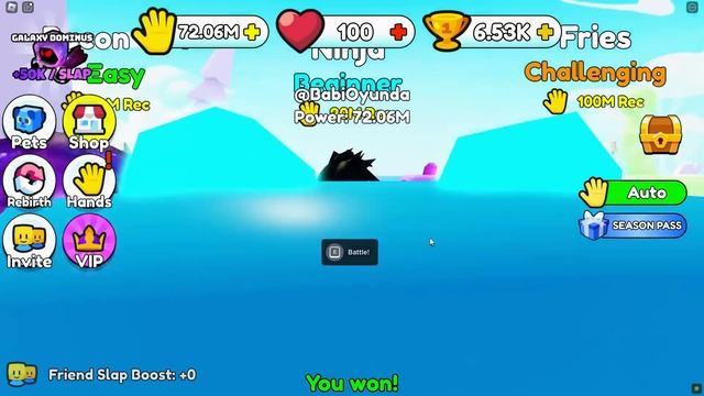 TOKAT ATMA OYUNU - Roblox Power Slap Simulator смотреть онлайн