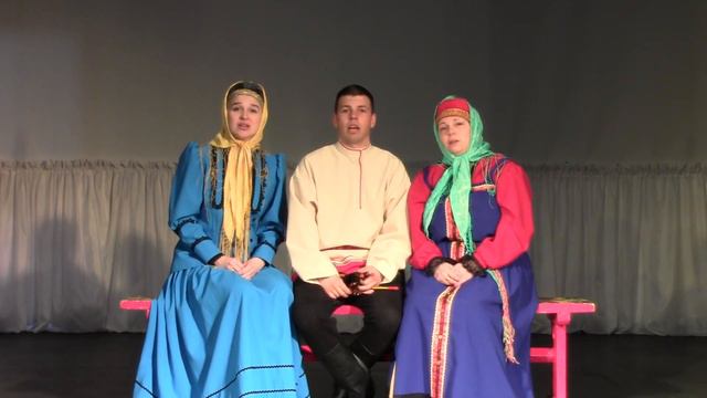 Фольклорный коллектив "Истоки" исполняет песню "Как вечор моя милая" смотреть онлайн