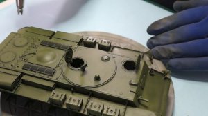 Покраска тягача КВ-Т от Trumpeter 1:35 Часть 1/Painting of KV-T tractor from Trumpeter 1: 35. Part