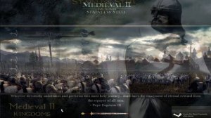 Medieval 2 total war-Stainless Steel test video