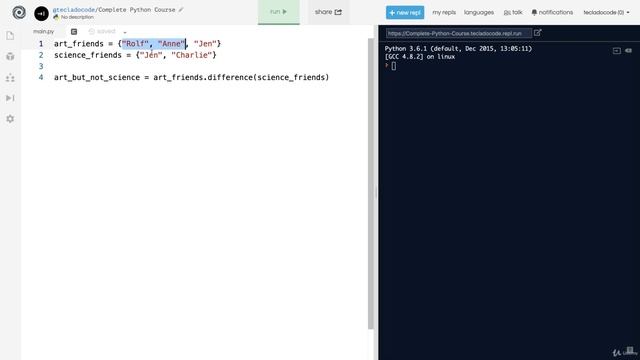 SETS FUNCTIONS IN PYTHON | COMPLETE SET CONCEPT IN 7 MINUTES | PYTHON SETS FROM BASICS TO ADVANCE