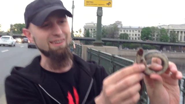 Спасение миноги на Ушаковском мосту смотреть онлайн