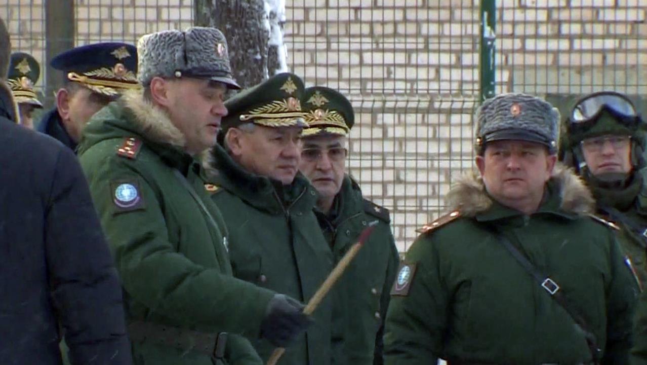Как готовят саперов в Международном противоминном ...родемонстрировали министру обороны Сергею Шойгу
