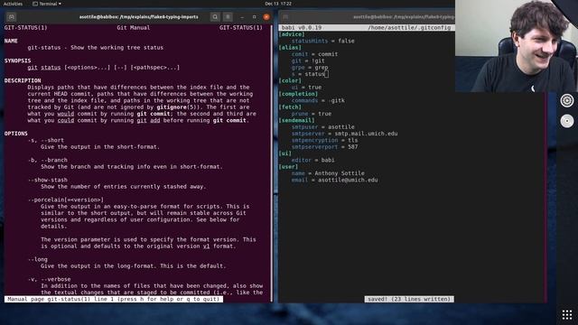 what is the bang (!) in git aliases (beginner - intermediate) anthony explains #179 смотреть онлайн