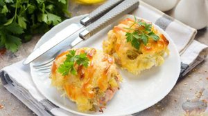 Котлеты и гарнир в одном блюде.
МЯСНЫЕ СТОЖКИ