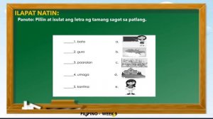 QUARTER 2- Filipino 1- MELC Based (Week 5)