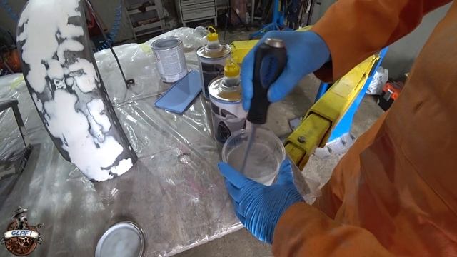 Покраска крыльев на Боббер из ИЖ Юпитер / Кастом Боббер из ИЖА #23 смотреть онлайн