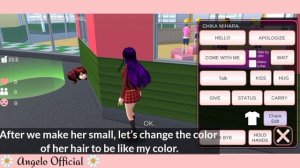 HOW TO MAKE NEW HAIR? ( TUTORIAL ) || SAKURA SCHOOL SIMULATOR TUTORIAL || Angelo Official