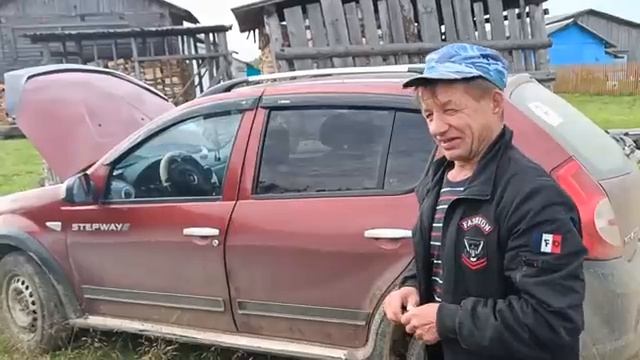 Утро в деревне. Два слова про мотоцикл Урал. Иду за грибами. смотреть онлайн