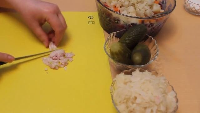 ВИНЕГРЕТ  . Секреты приготовления вкусного винегрета .