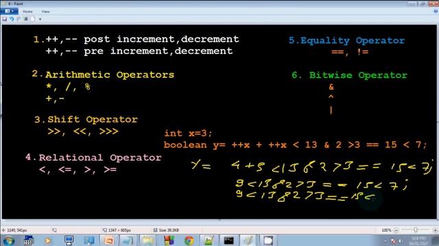 Operator Precedence in java (in Hindi) part-7