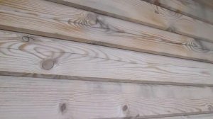 Посинение и почернение бруса - это старение древесины