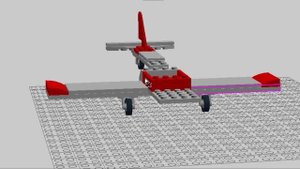 Как сделать небольшой САМОЛЁТ из LEGO