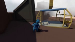 играем Human Fall Flat создаем новый скин