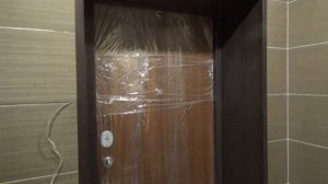 Откосы входной двери (эконом вариант).