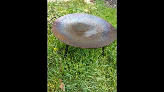 Сковорода, жаровня или садж из диска бороны! смотреть онлайн