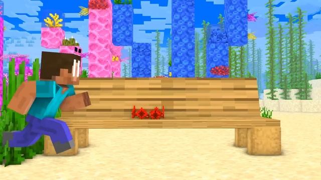 Monster School - Herobrine and MERMAID , all Episode - series Minecraft Animation смотреть онлайн