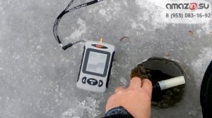 Использование эхолота FFW718 зимой