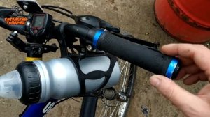 Грипсы эргономичные для велосипеда. Установка. Обзор.