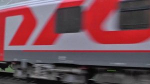 Электровоз ЧС7-035 с поездом № 022 Прага - Москва