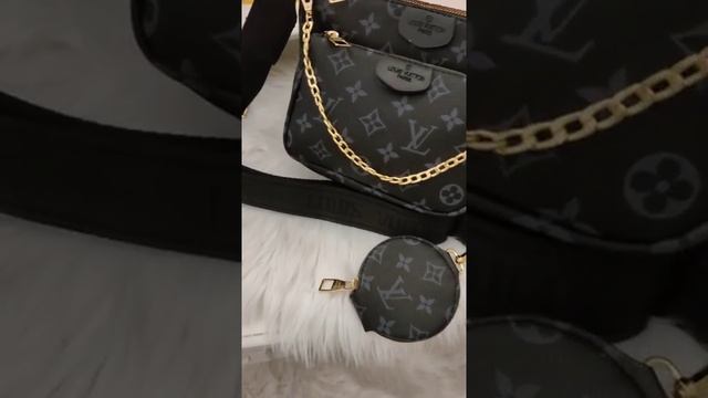 Сумка женская Louis Vuitton Multi Pochette 3 в 1 Клатч Сумочка  Луи Витон Мульти Пошет Кросс-боди