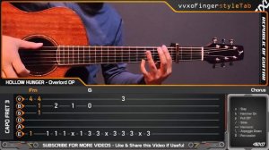 Overlord Season 4 Opening - Hollow Hunger - OxT - Fingerstyle Guitar Cover + TABS Tutorial