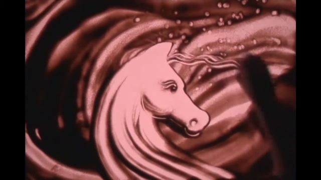 Зимняя сказка. Новогоднее песочное шоу. Песочная анимация Елены Жемиря.