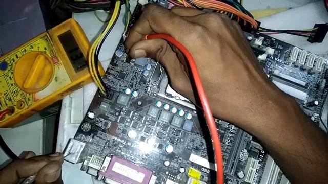ECS H61h2 Motherboard Repair ! ECS H61h2-M6 No Display!No Beep