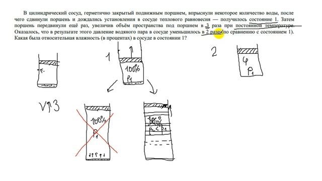 ЕГЭ. Решение задач на влажность воздуха (часть2)