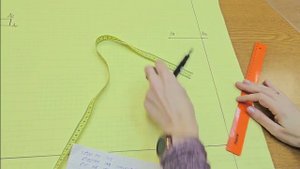 Расчёт  и построение  базовой основы на мужскую фигуру