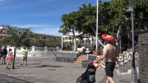 Puerto de Santiago Tenerife and beach Playa de La Arena