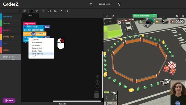 CoderZ Bytes EP14 - Programming with Blockly