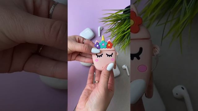 Чехол для airpods "Unicorn in flowers" смотреть онлайн