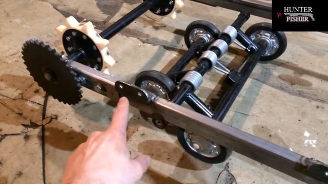 Часть 2 Как сделать мотобуксировщик, мотособаку своими руками