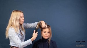 Небрежный высокий пучок с фен-щеткой BaByliss AS970E