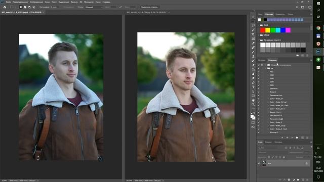Сравнение в портрете SONY A7 + 85/1.8 +35/1.4 vs Olympus 10 MK II  +56/1.4+16/1.4 смотреть онлайн