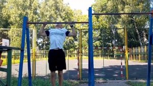 Тренировка подтягиваний- сетом Макса Трухоновца