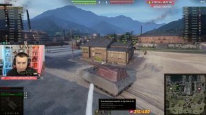 ПЕРВЫЙ БОЙ НА ПУЛЕМЕТНОМ ТАНКЕ! ЭТО П..ДЕЦ