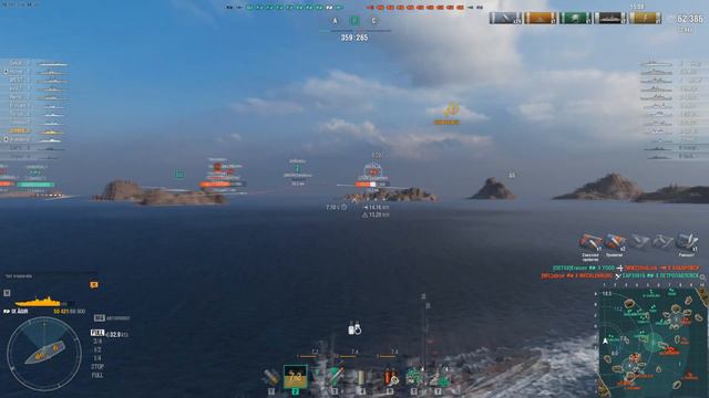 КРЕЙСЕР AGIR! СЛАБЕЙШИЙ СУПЕРТЯЖ?! ОБЗОР МИР КОРАБЛЕЙ/WORLD OF WARSHIPS