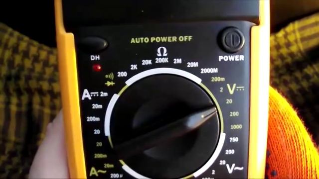 Мультиметр - Multimeter DT 9205A - Как пользоваться мультиметром - как пользоваться тестером.