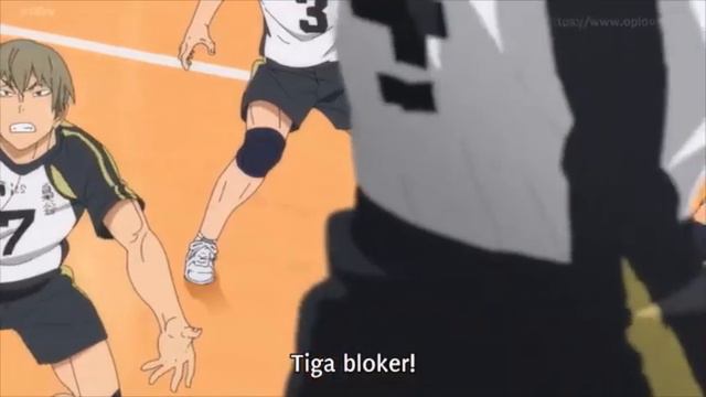 Bokuto Inline Spike - Haikyuu! Season 4 Episode 12