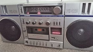 Бумбокс Fisher PH420 AM-FM -сделано в Японии-1980-год