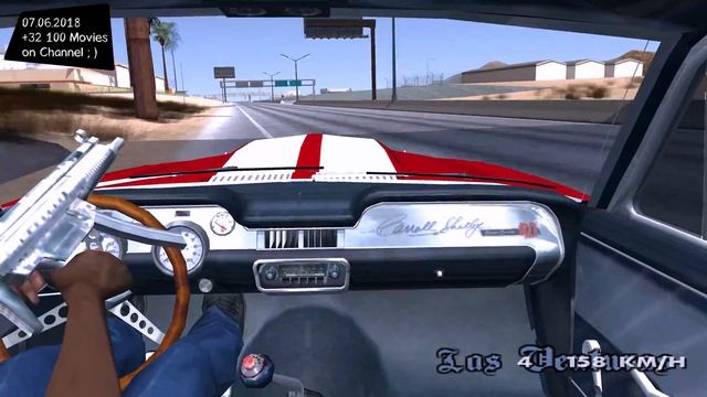 Shelby GT500 Eleanor Test Drive GTA SA _REVIEW смотреть онлайн